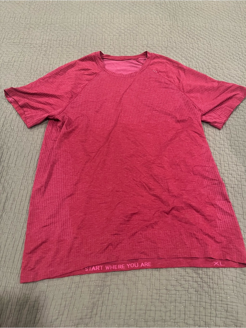 Lululemon Metal Vent Tech Short Sleeve Shirt - Size XL - Picture 1 of 5